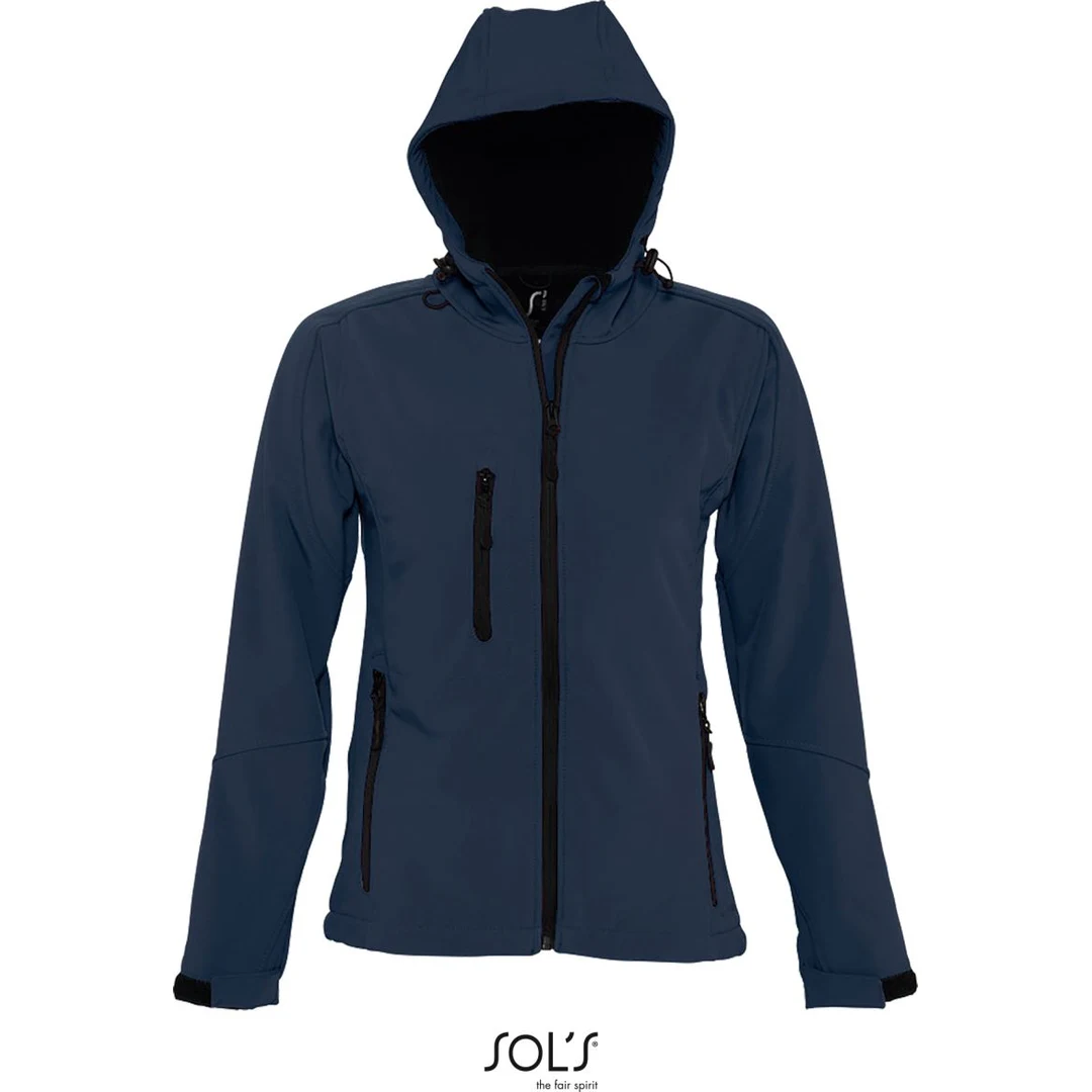 SOL'S Replay Women Damen Kapuzen 3-Lagen Softshell Jacke thumbnail 2