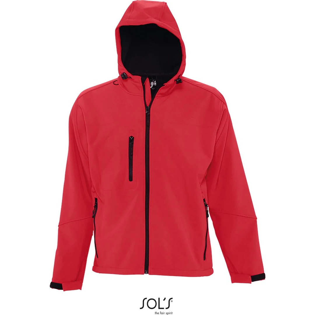 SOL'S Replay Men Herren Kapuzen 3-Lagen Softshell Jacke, miniature 3