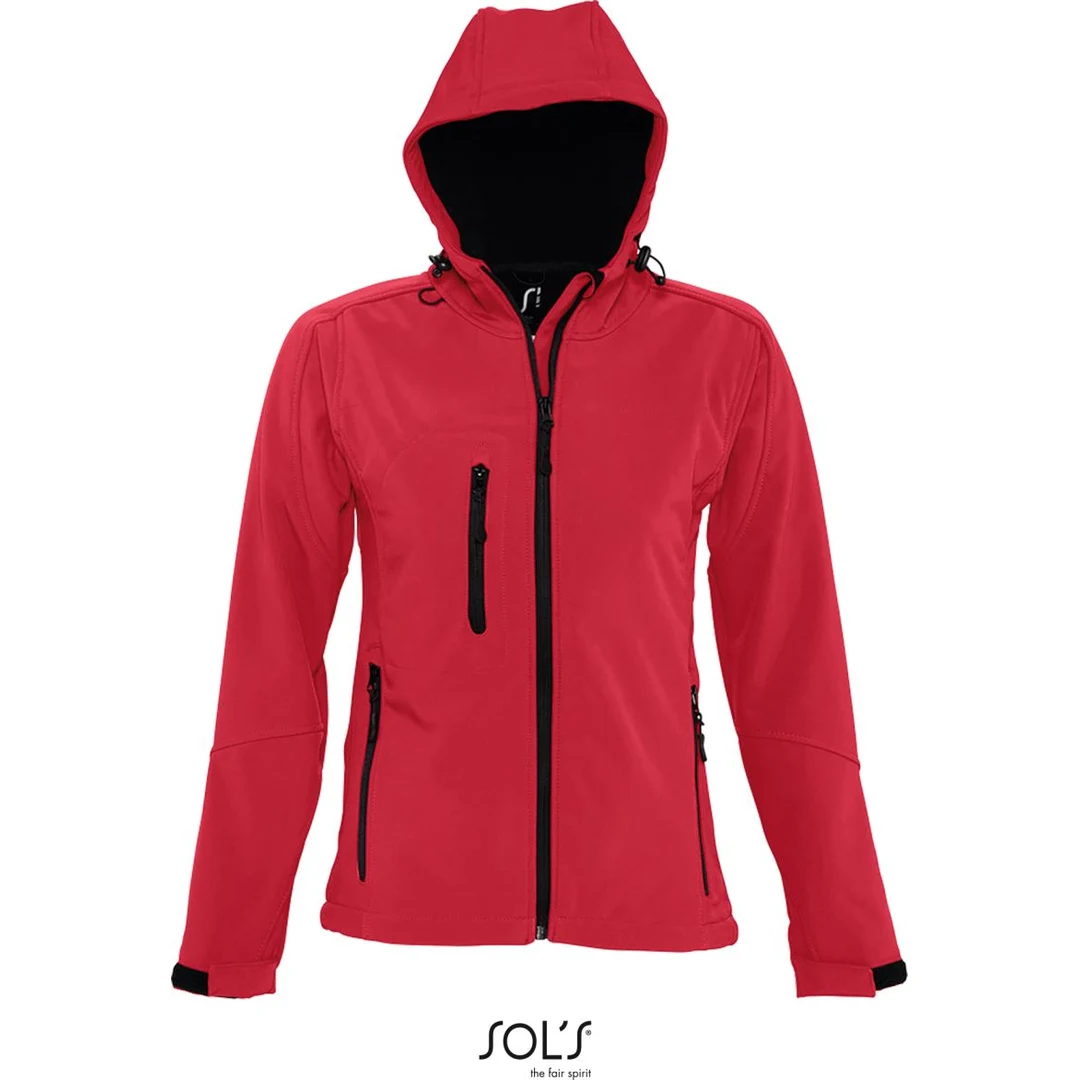 SOL'S Replay Women Damen Kapuzen 3-Lagen Softshell Jacke thumbnail 3