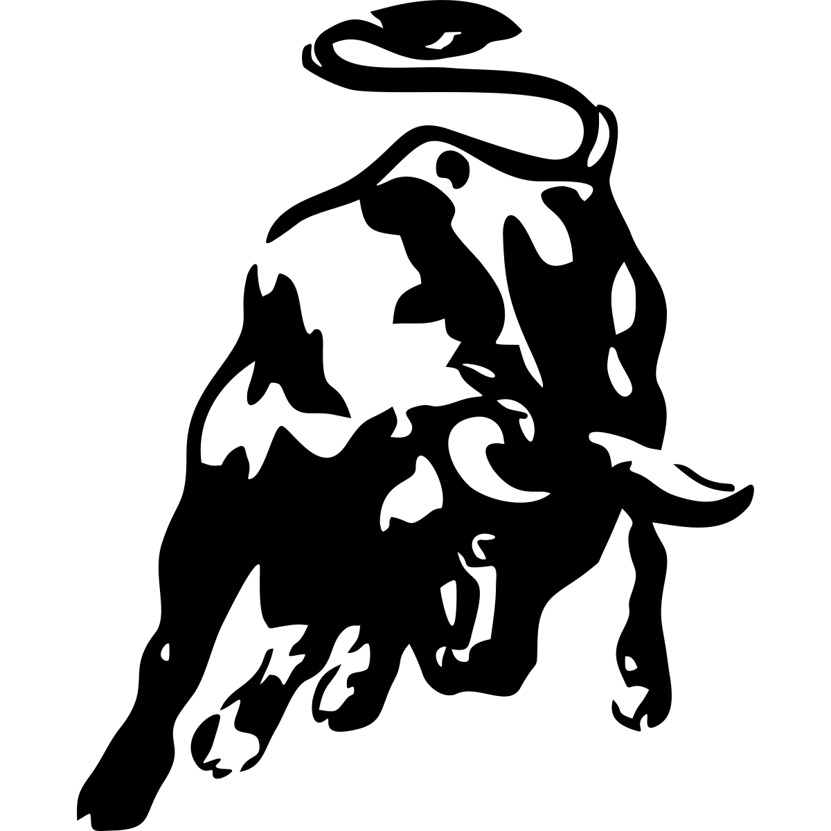 Stier Lamborghini Autoaufkleber thumbnail 6