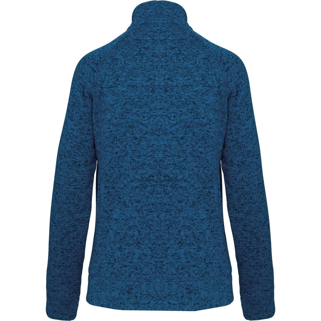 Kariban K 9107 Damen Melange Strickfleece Jacke, miniature 13