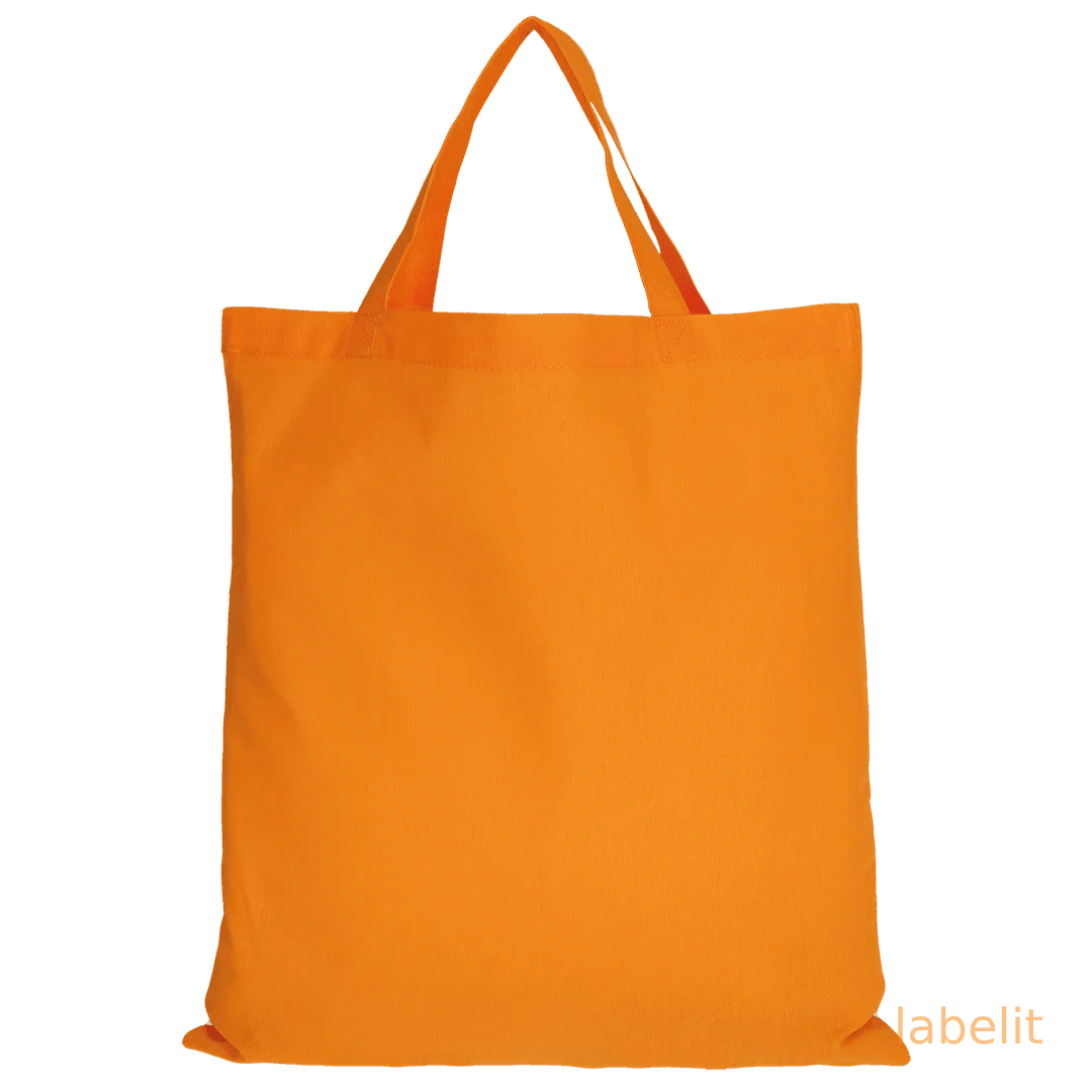 Baumwolltasche mit kurzen Henkeln (38 x 42 cm) – T10001 thumbnail 3