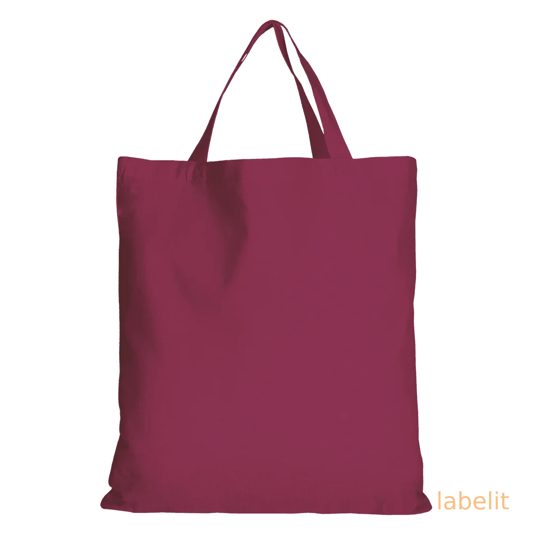 Baumwolltasche mit kurzen Henkeln (38 x 42 cm) – T10001 thumbnail 1