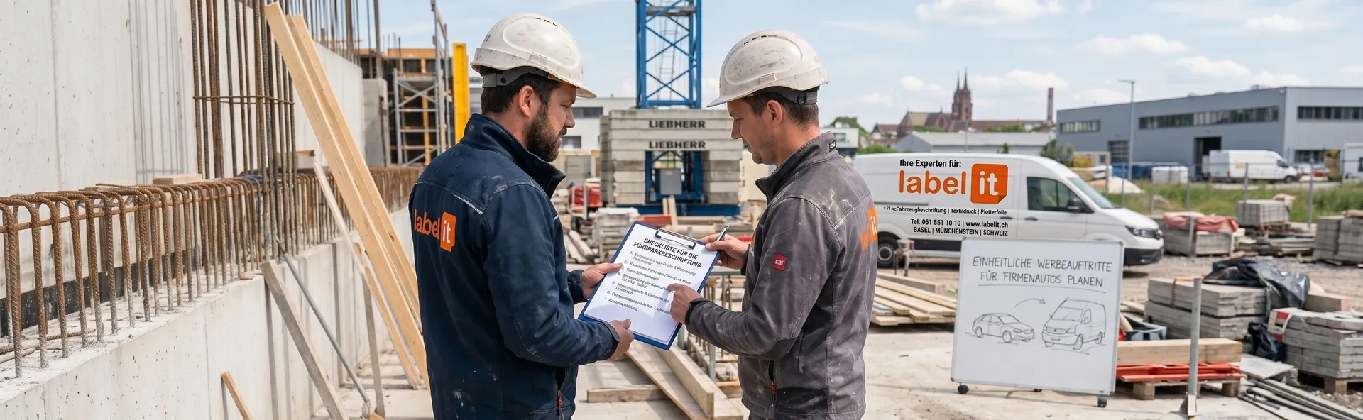 Checkliste für die Fuhrparkbeschriftung: Einheitliche Werbeauftritte für Firmenautos planen