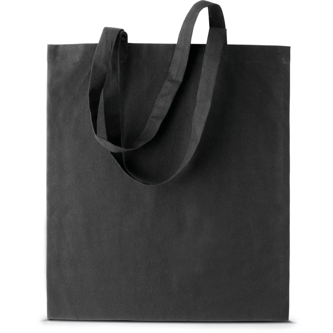 Kariban Kimood KI 0223 Baumwolltasche mit langem Henkel – Turnbeutel aus Baumwolle (38 x 42 cm) thumbnail 3