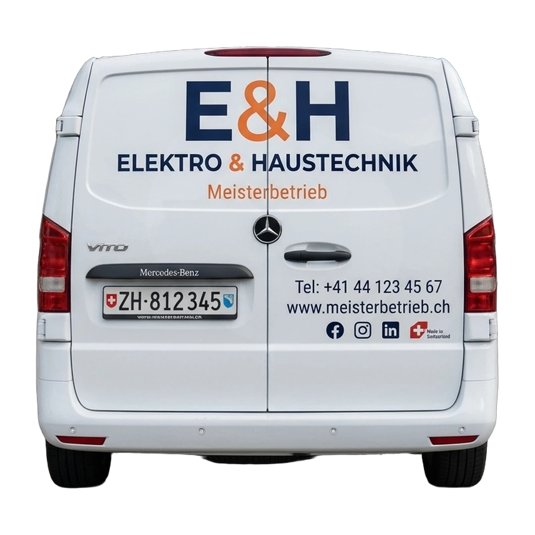 Transporter & Lieferwagen Beschriftung – Handwerker & KMU Paket thumbnail 2