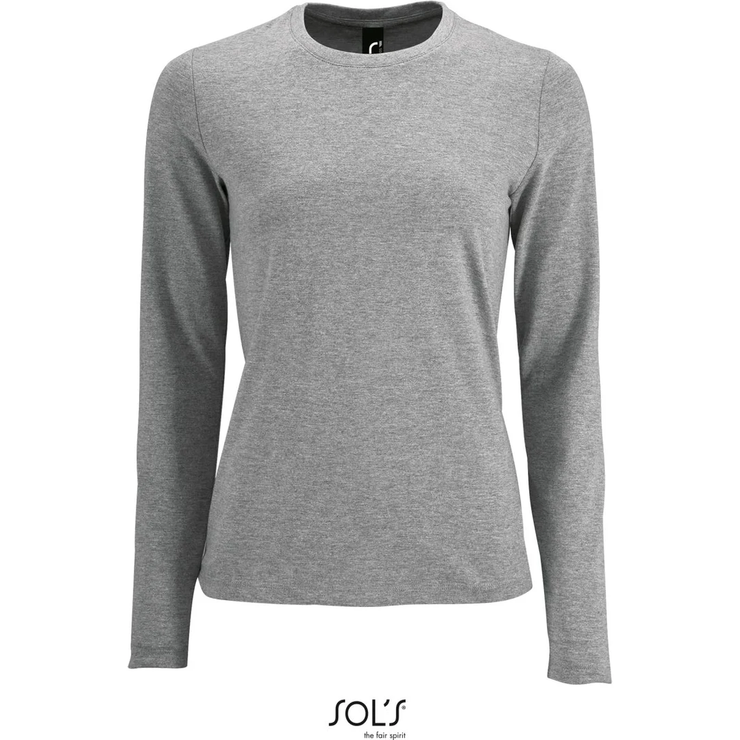 SOL'S Imperial LSL Women Damen T-Shirt langarm thumbnail 4