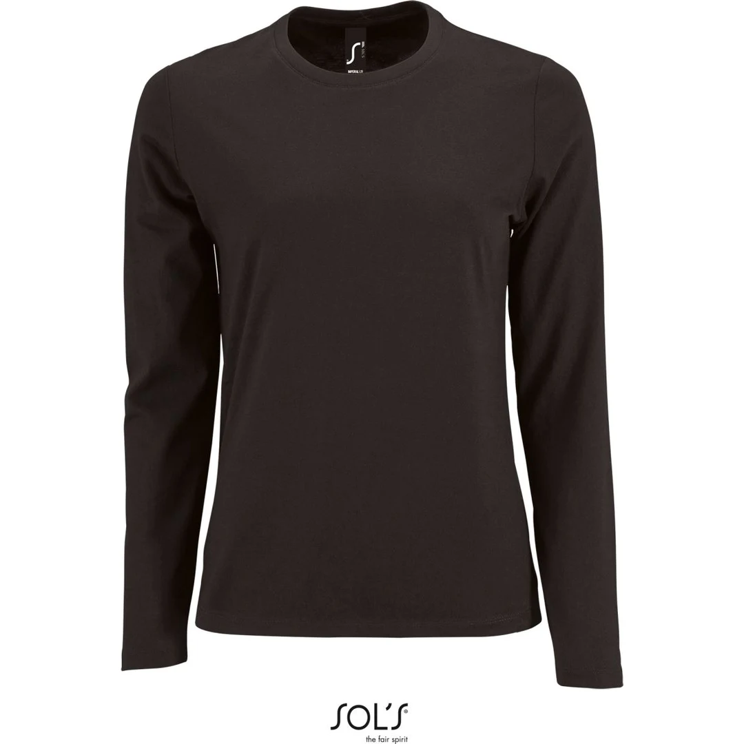 SOL'S Imperial LSL Women Damen T-Shirt langarm thumbnail 2