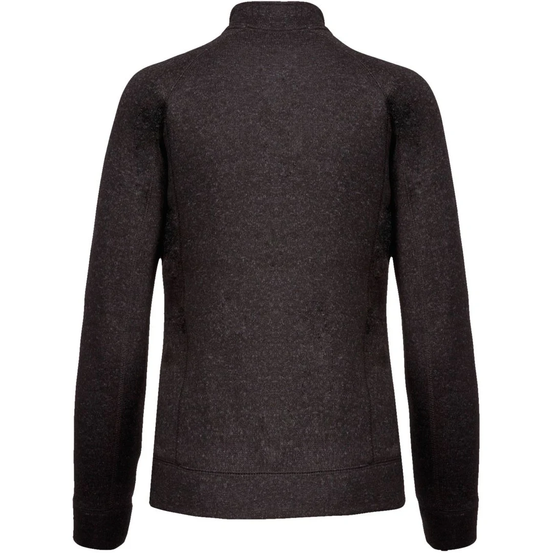 Kariban K 9107 Damen Melange Strickfleece Jacke, miniature 8