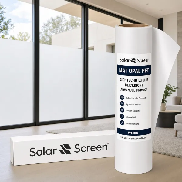 Solar Screen® Milchglasfolie Weiss Matt thumbnail 2