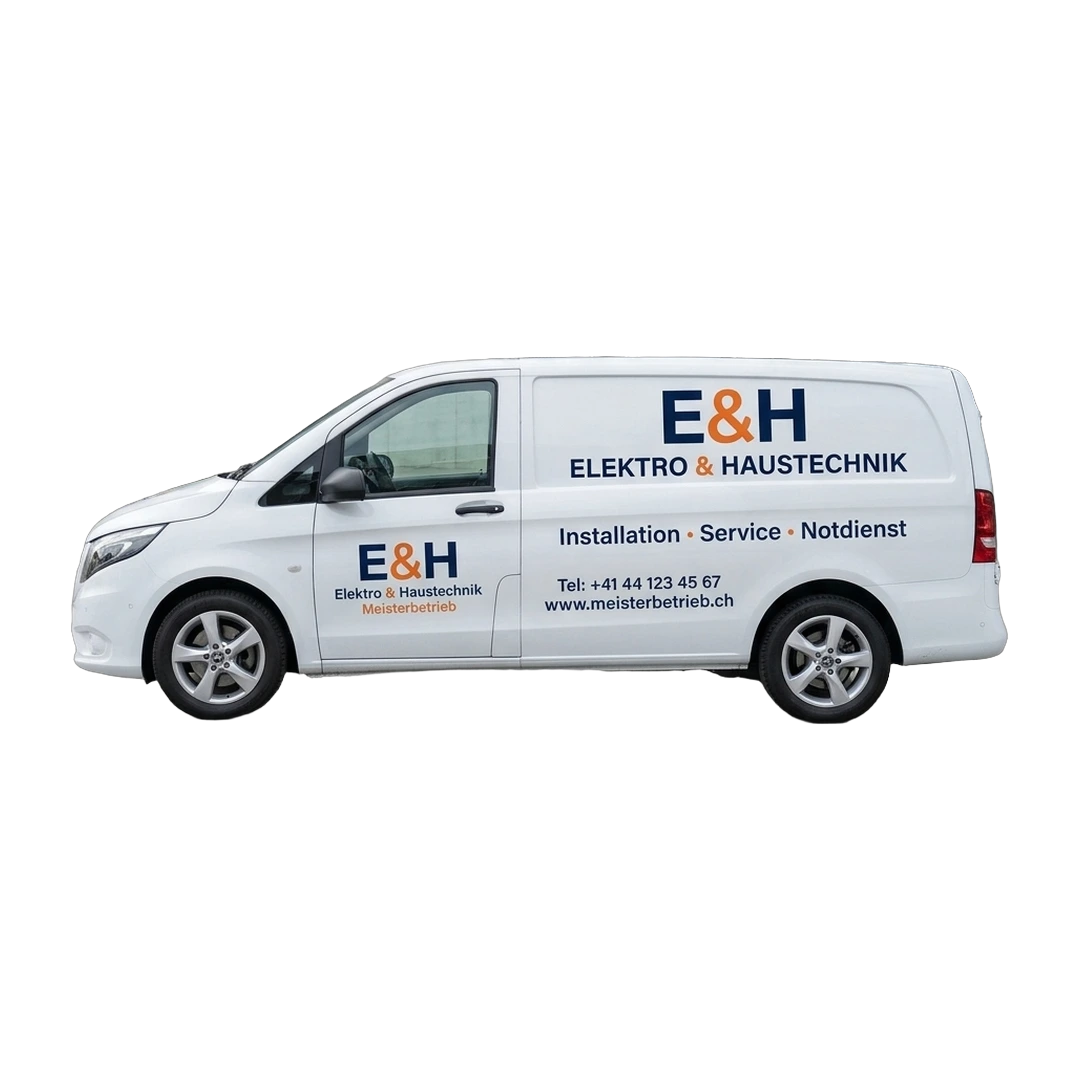 Transporter & Lieferwagen Beschriftung – Handwerker & KMU Paket thumbnail 3
