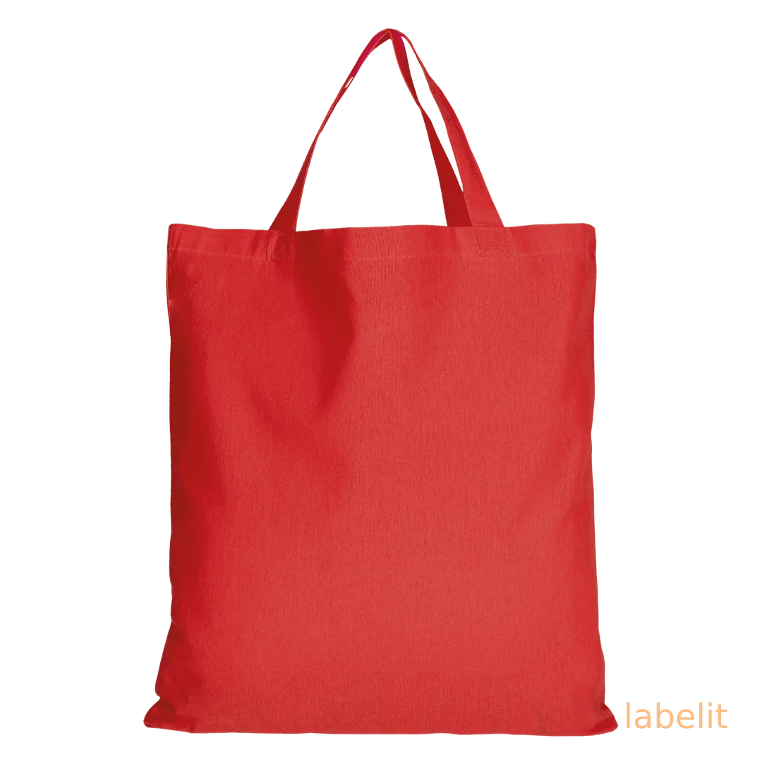 Baumwolltasche mit kurzen Henkeln (38 x 42 cm) – T10001 thumbnail 2