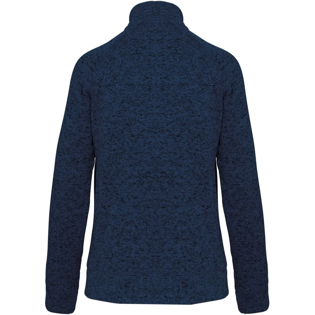 Kariban K 9107 Damen Melange Strickfleece Jacke, miniature 15