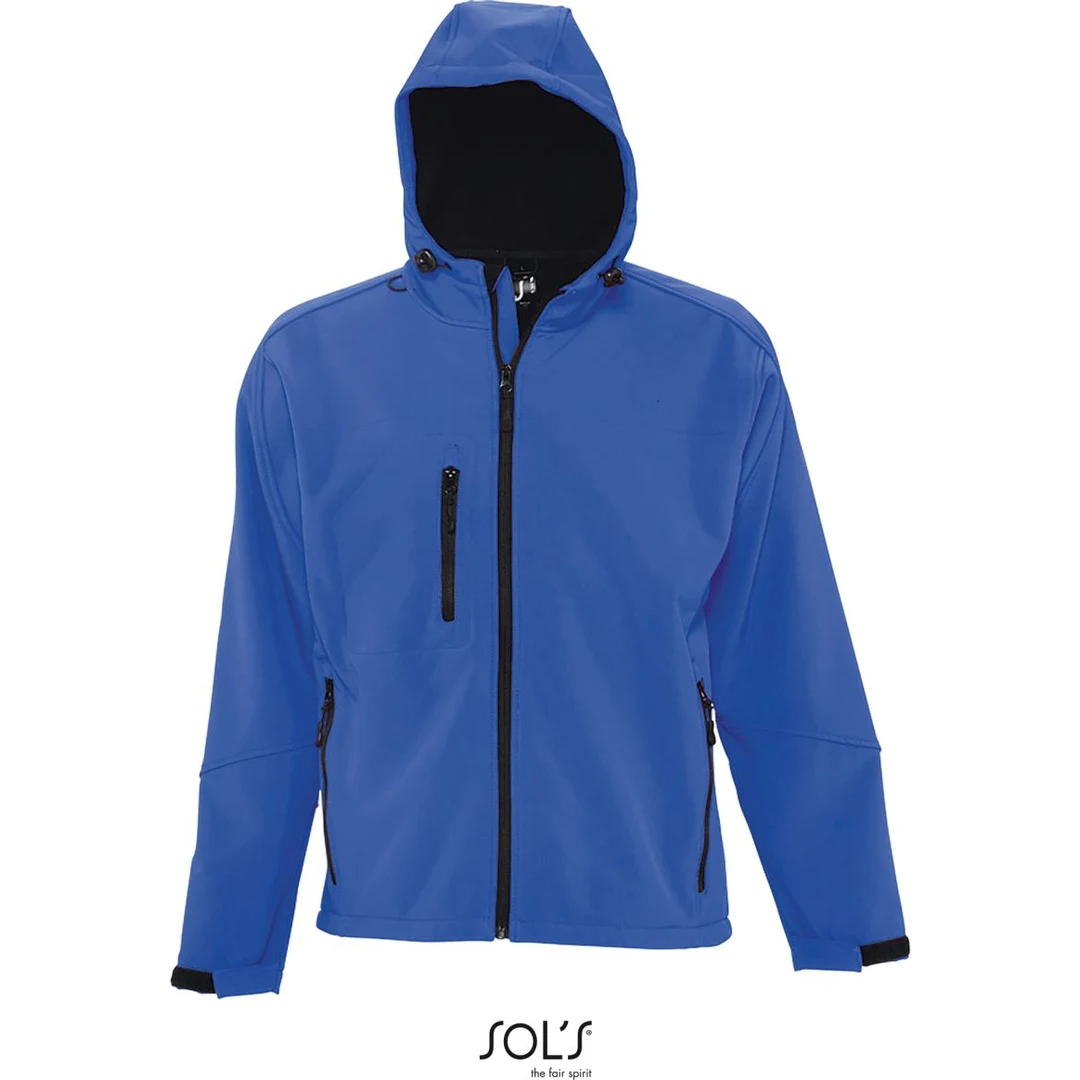 SOL'S Replay Men Herren Kapuzen 3-Lagen Softshell Jacke, miniature 4