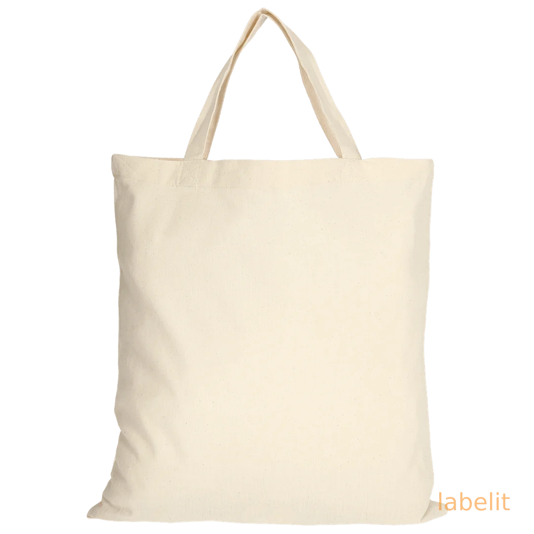 Baumwolltasche mit kurzen Henkeln (38 x 42 cm) – T10001 thumbnail 9