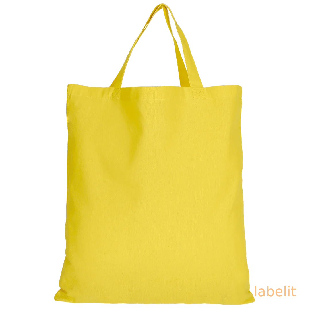 Baumwolltasche mit kurzen Henkeln (38 x 42 cm) – T10001 thumbnail 4