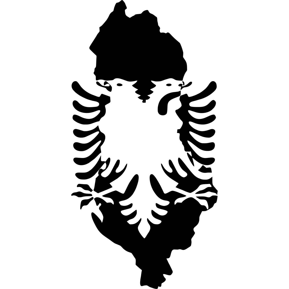 Albanien Aufkleber