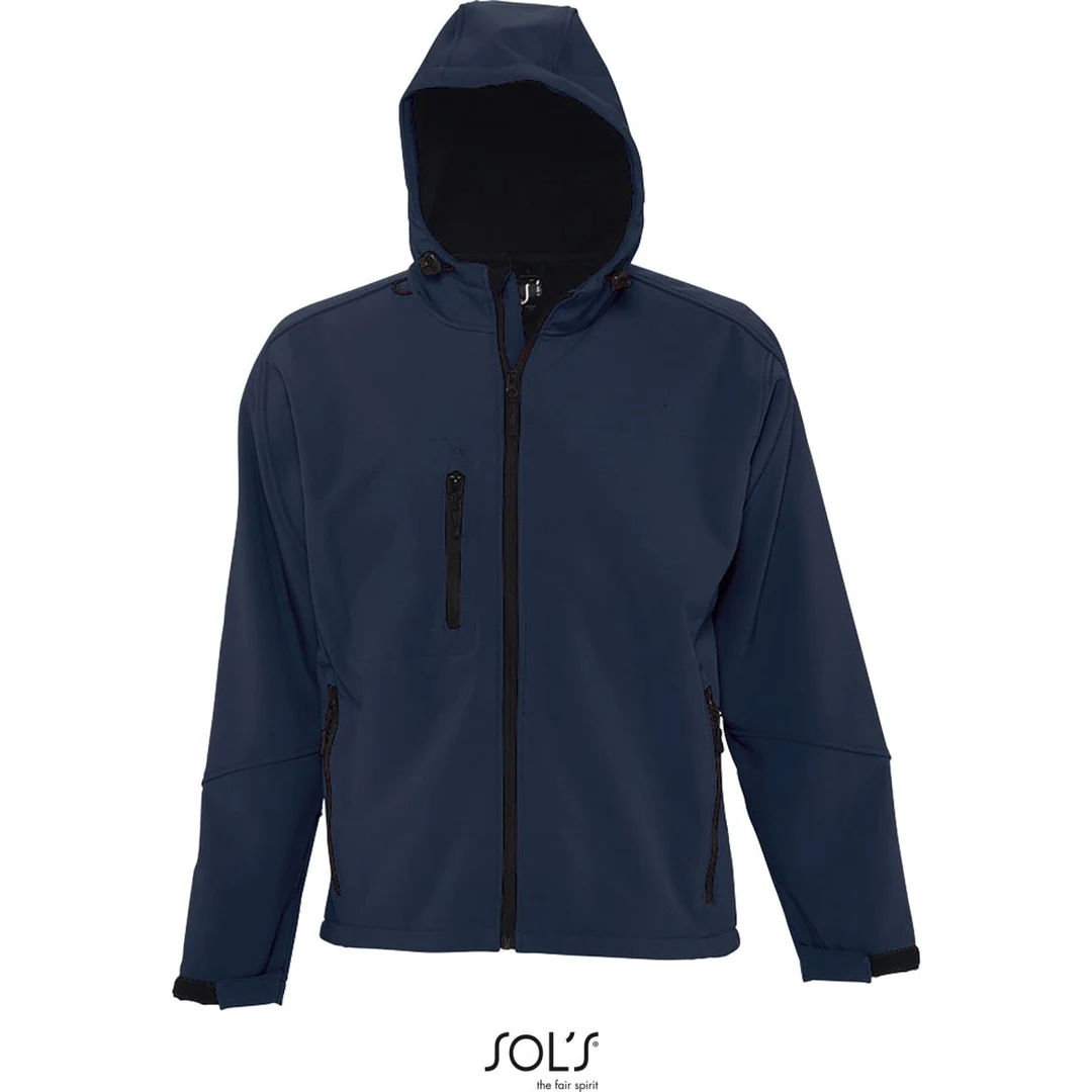 SOL'S Replay Men Herren Kapuzen 3-Lagen Softshell Jacke, miniature 2