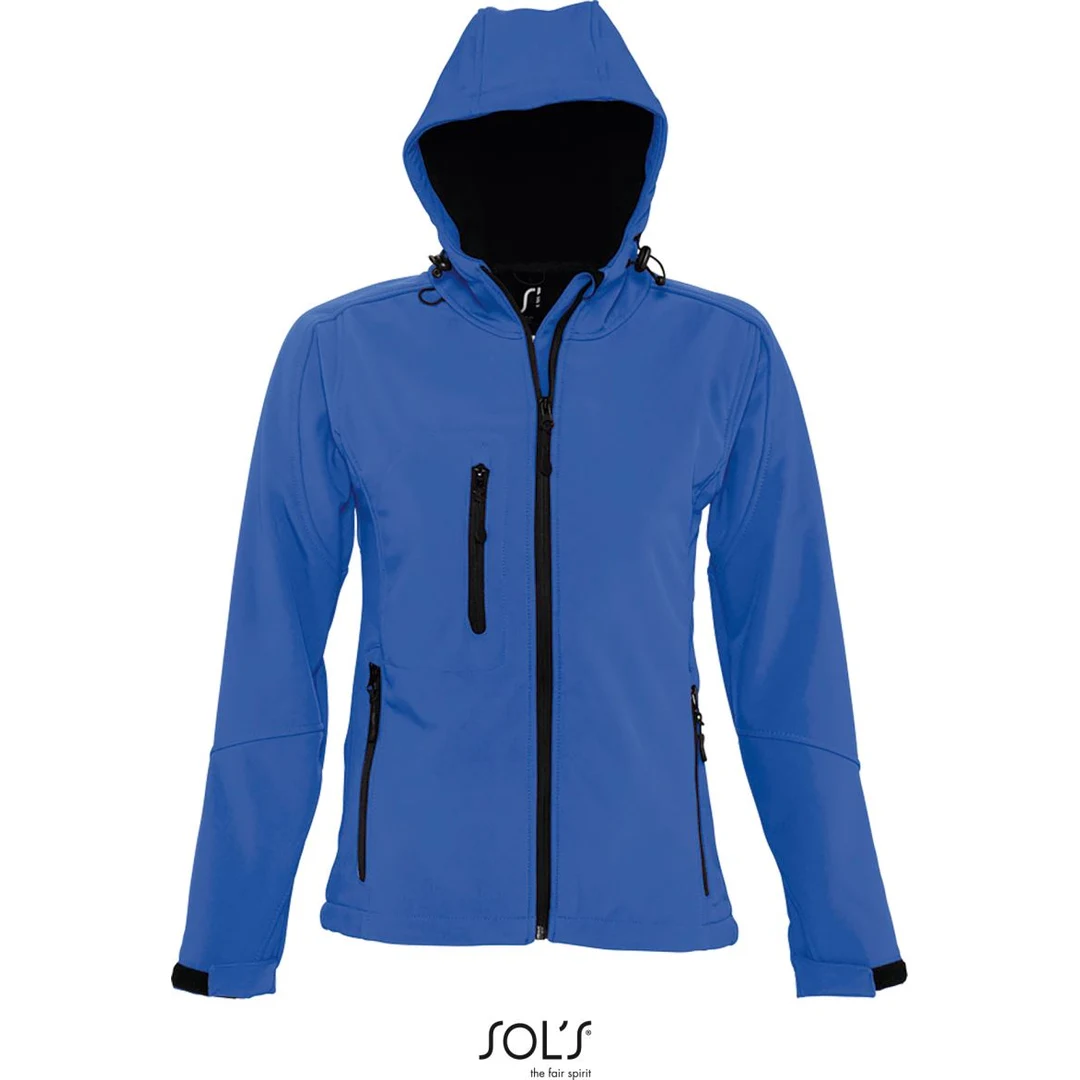 SOL'S Replay Women Damen Kapuzen 3-Lagen Softshell Jacke thumbnail 4