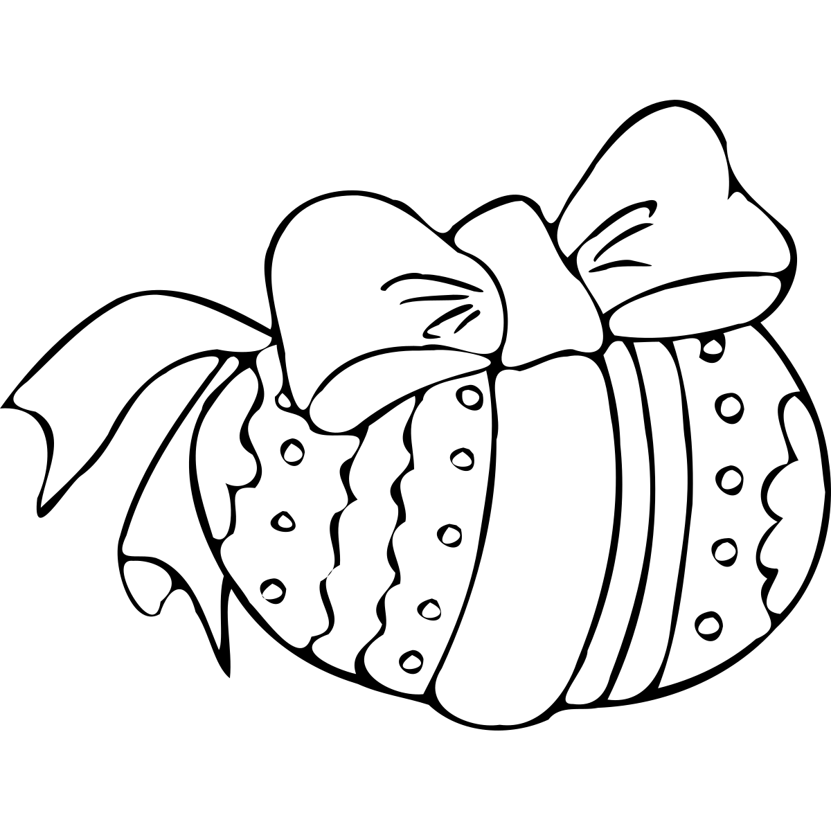 Osterei Silhouette
